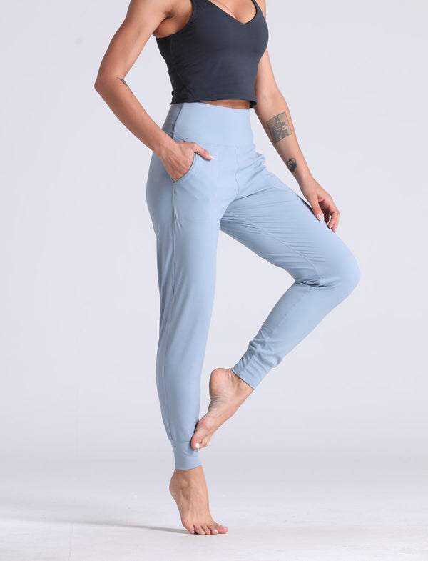 THE GYM PEOPLE Women's Joggers Pants Lightweight Athletic Leggings Tapered Lounge Pants for Workout, Yoga, Running