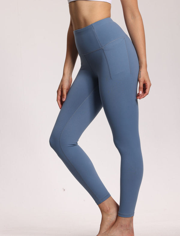 THE GYM PEOPLE Tummy Control Workout Leggings with Pockets High Waist Athletic Yoga Pants for Women Running, Fitness